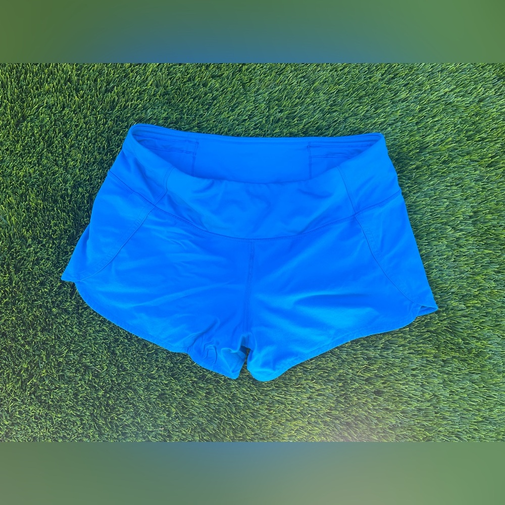 Women's Blue Athletic Shorts